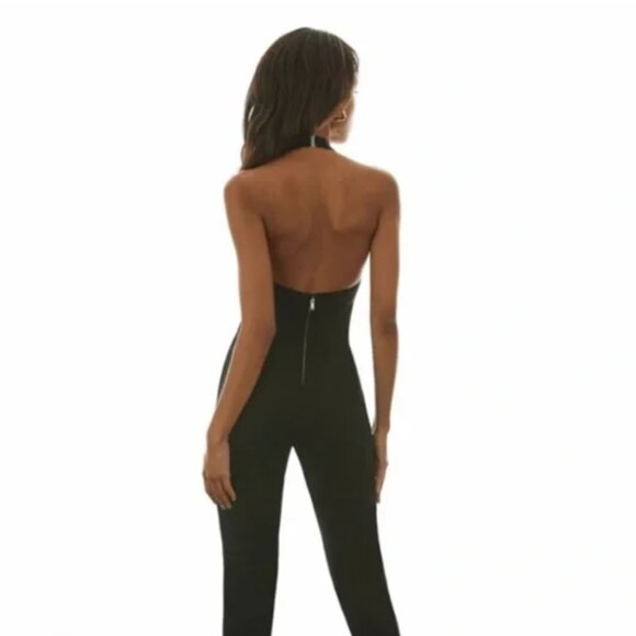 Ten by Babaton - Black - Chance Jumpsuit - Size 8 - Picture 1 of 7